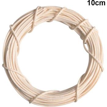 Ratán Natural DIY para Manualidades - Guirnalda Blanca