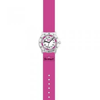 Scout Kinderuhr Action Girls Textilband pink 280378011