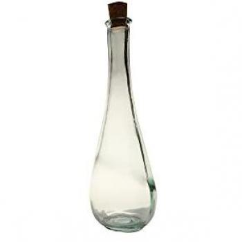 Bouteille verre goutte 6x18cm transparent - chaks 11958