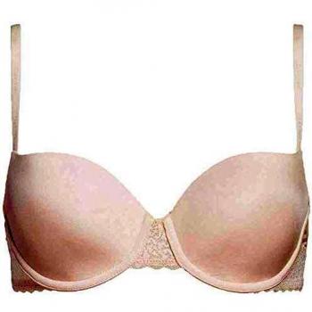 CK Underwear Balconette Flirty Bra - Nymph's Thigh - Size 32D