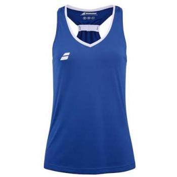 Top Senza Maniche Babolat Play Blu Donna
