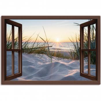 Artland Wandbild »Fenster zum Meer«