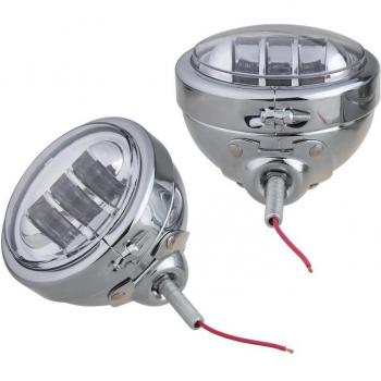 Lámpara LED antiniebla 4,5 pulgadas con soporte para Harley Touring