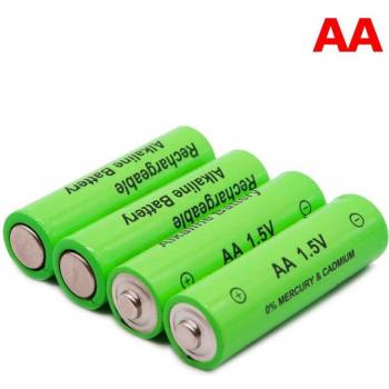 Bateria Recarga AA 1,5 V 3000 mAh – Kit de 4 Unidades con Etiqueta Fresca