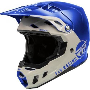 Fly Racing Formula CC Centrum Casco Motocross Blu Grigio XS