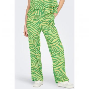 Only Pantalón palazzo de mujer con cintura elástica