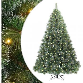Sapin de Noël Éclairé 300 LED Vert 240 cm