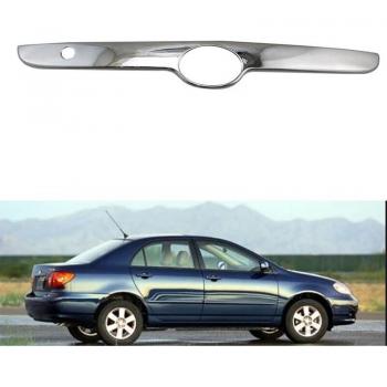 Garniture de bord de coffre chromée pour Toyota Corolla berline 2003-2008