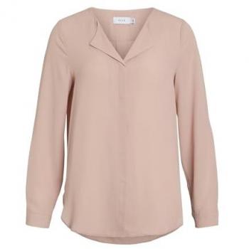 Vila Hemd Lucy 14044253 Rosa Regular Fit XS Damen