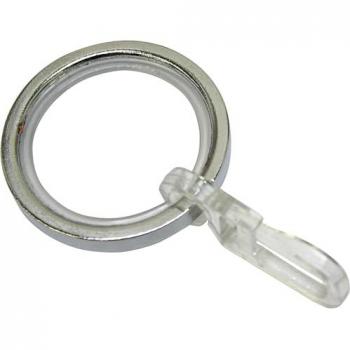 Anello per Tende con Inserti Scorrevoli, Metallo Bronzo, 10 Unit