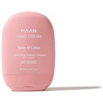 HAAN Hand Care Hand Cream crema per le mani a assorbimento rapido con prebiotici Tales of Lotus 50 ml