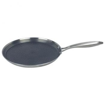 Edelstahl Crêpepfanne Ø24cm Induktion