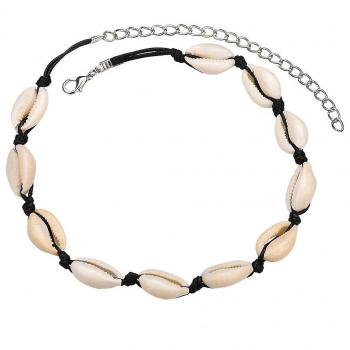 Set de Joyería de Playa: Pulsera y Gargantilla de Caracol