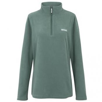 Regatta Women’s Sweethart Lightweight Half‑Zip Fleece – Pale Green (Size 26)