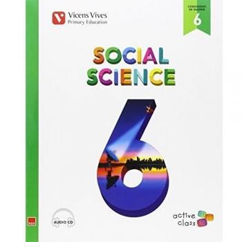 Social science 6 madrid + cd (active class) (Tapa blanda).