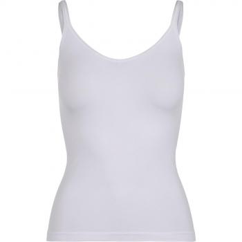 Pieces Top Semplice Bianco
