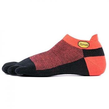 Calcetines Vibram Fivefingers No Show Rojo