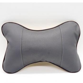 LOEN Universal Car Headrest Pillow - PU Leather Neck Support for BMW