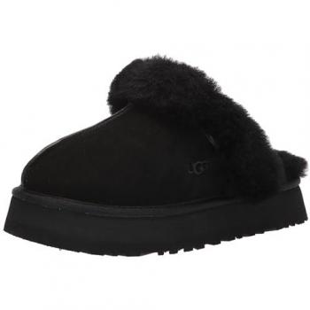Zapatillas UGG Disquette Retro con Plataforma Negra Talla 40