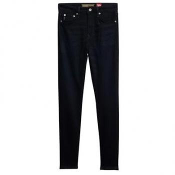 Superdry Jeans Vintage Alta Cintura Skinny Viper Blu Nero 28
