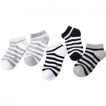 10PCS Baby Socks for Children 4-12 Years - Neonatal Mesh Cotton Striped Design