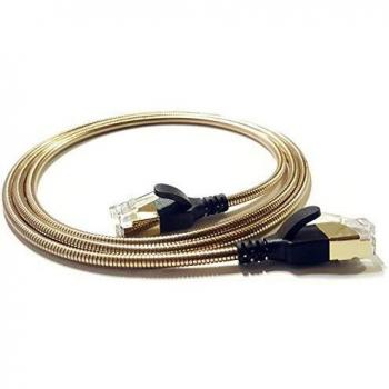 WantecWire 1m gepanzertes Patchkabel CAT6a 3,8mm