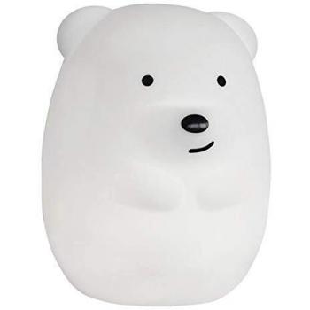 Veilleuse bébé ours LED tactile H19cm Lumisky