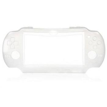 Étui de protection en silicone pour Sony PS Vita 1000 – Résistance aux chocs et rayures – Blanc