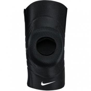 Rodillera Abierta de Compresión Nike Pro 3.0 Unisex Talla XL (Negro/Blanco)