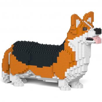 Jecca Block 02S‑M02 Welsh Corgi Brown Sculptor