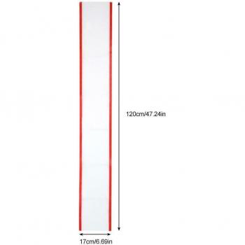 Mouvement anti‑choc porte d’entrée 17×120 cm M09 avec barrière anti‑protection des doigts