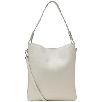 Sac à main Brinja Hobo M blanc en coton