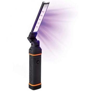 Nome del prodotto dettagliato: Fanton Lampada LED Germicida Orientabile Doppia Sorgente Luminosa Luce UV-C e bianca Elimina il 99% di batteri e microbi IP44 62568AB
