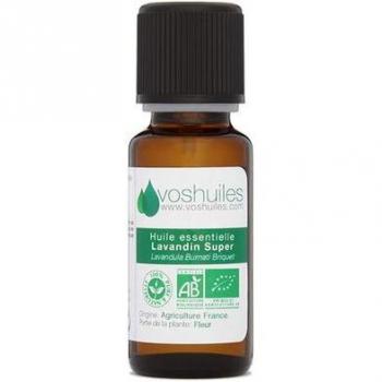 Lavandin Super Óleo Essencial Orgânico 125ml Voshuiles