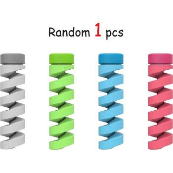 10pcs Data Line Protection Spring Twine for iPhone and Android