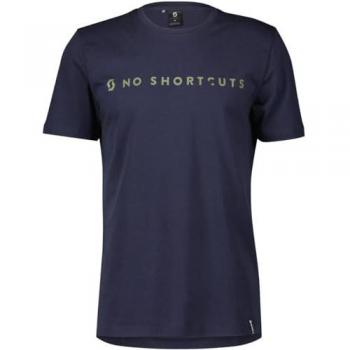 Scott No Shortcuts Freizeit T-Shirt blau S