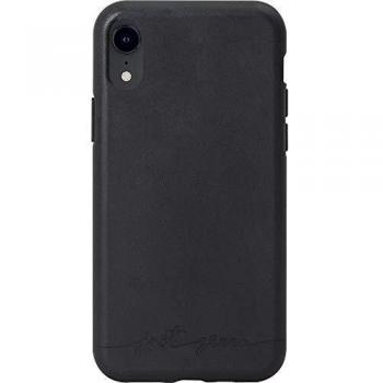 Coque Biodégradable Just Green pour Apple iPhone XR - Noir