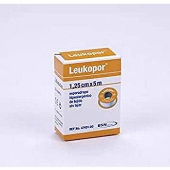 Leukopor Esparadrapo Adhesivo 5 m x 1,25 cm