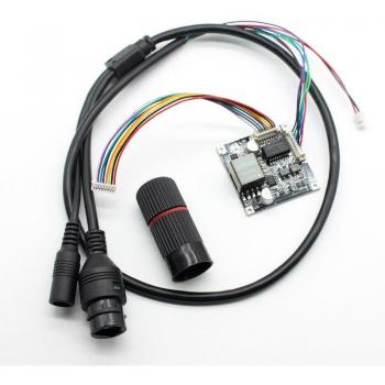 CCTV IP Camera PoE Module PCB 48V 38*38mm with DC12V Output
