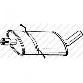 BOSAL 175-003 Mittelschalldämpfer