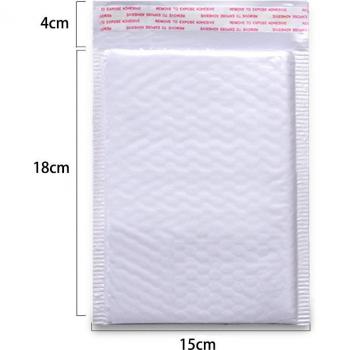 10pcs Padded Bubble Envelope Bags Self-Seal White