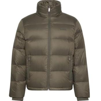 Calvin Klein hnedá bundka s vatovaným materiálom LV04LD529G – regular fit
