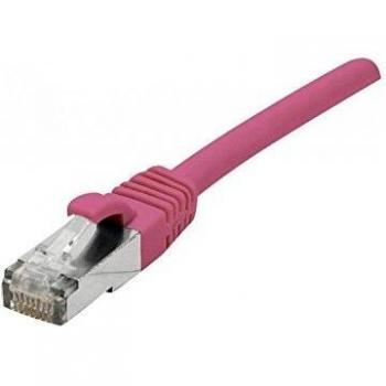 Patch Cable Rosa Cat 6A 10 m S/FTP – Exertis Connect