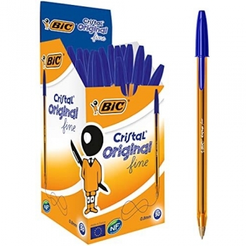 Bic Cristal Original Fine Esferográfica - Ponta Redonda 0.8mm