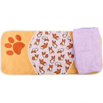 Serviette non statique pour chiot et chat