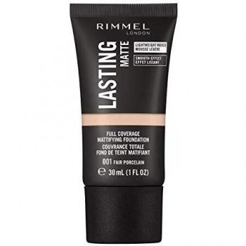Rimmel Stay Matte Liquid Mousse Foundation, Shade 001 Fair Porcelain, 30ml