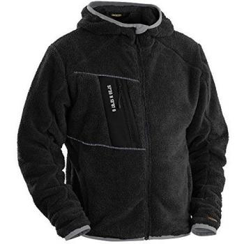 Chaqueta BLAKLADER 4863 de Trabajo con Capucha de Borreguillo - Negro/Gris Claro XXXL