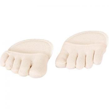 Silicone Anti-Slip Liner Socks for Women with Open Toe