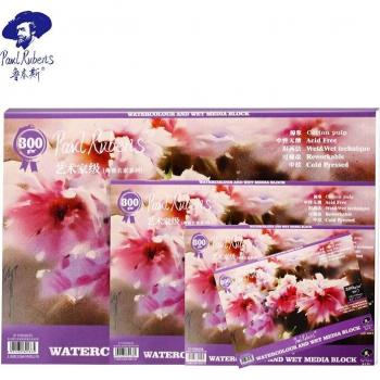 Paul Rubens 300GSM Cold Pressed Cotton Watercolor Paper Block