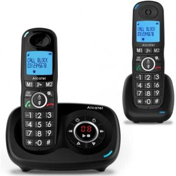 Alcatel XL595 VOICE DUO UK BLK